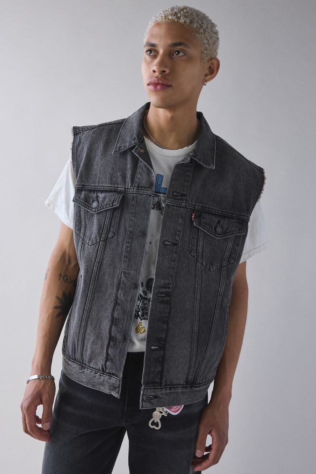 Levi's® Relaxed Fit Denim Trucker Vest #2