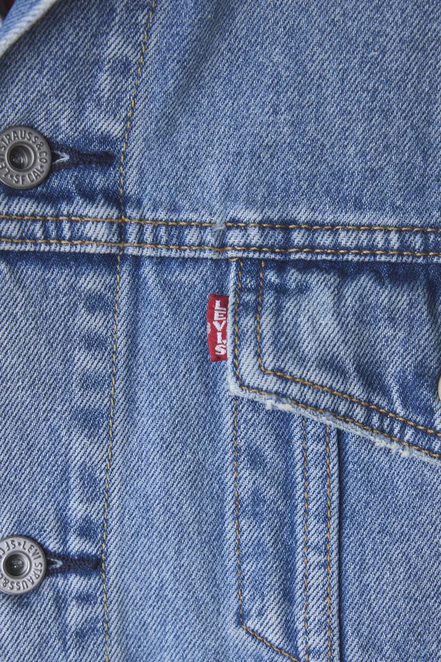 Levi's® Relaxed Fit Denim Trucker Vest #3