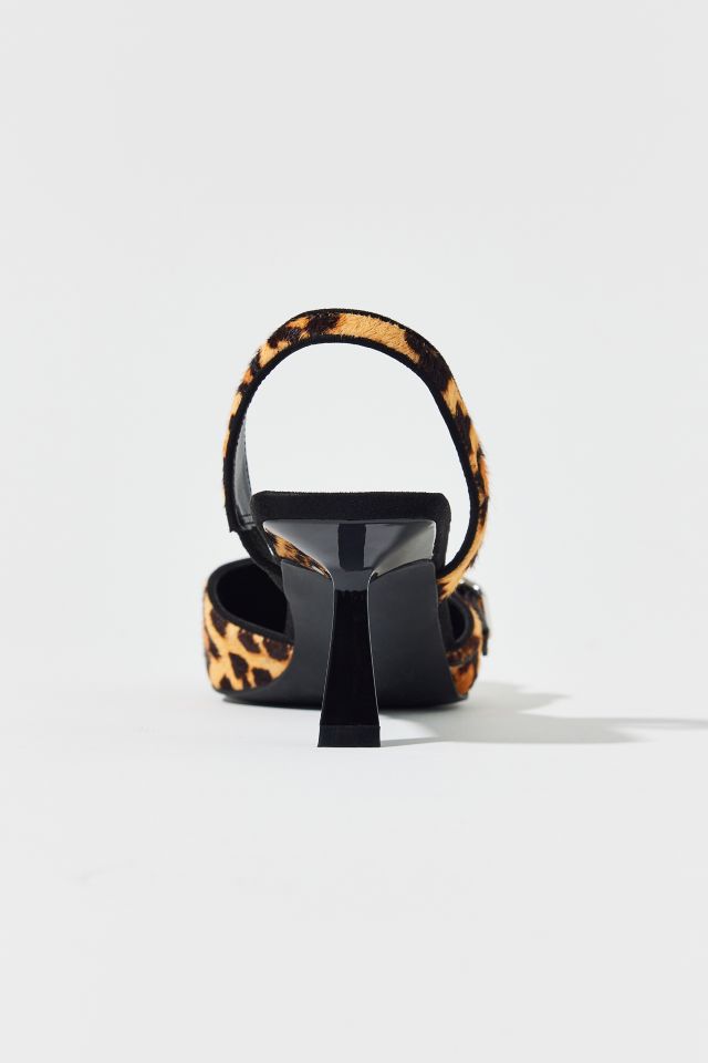 UO Lizzie Patterned Slingback Heel #3