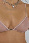 Diesel Luna-GFT Sheer Shimmer Triangle Bralette