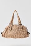BDG Printed Denim Duffle Shoulder Bag