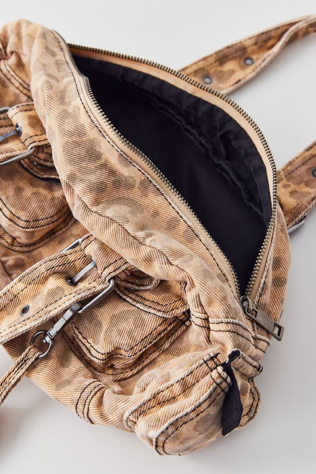 BDG Printed Denim Duffle Shoulder Bag #4