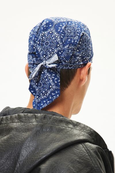 Paisley Pattern Cotton Headscarf