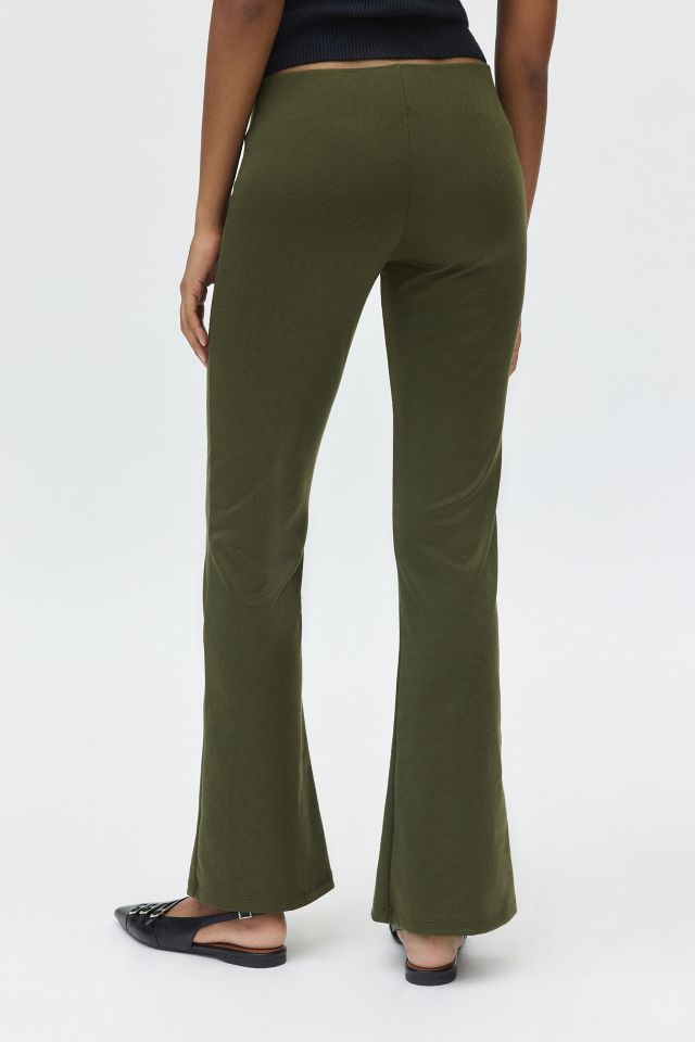 Silence + Noise Bella Pull-On Knit Flare Pant #3