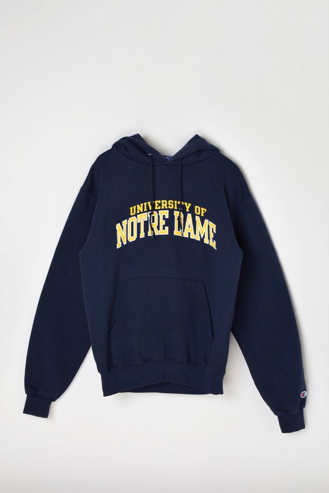 Vintage 90s University of Notre Dame Champion Hoodie | Urban Outfitters