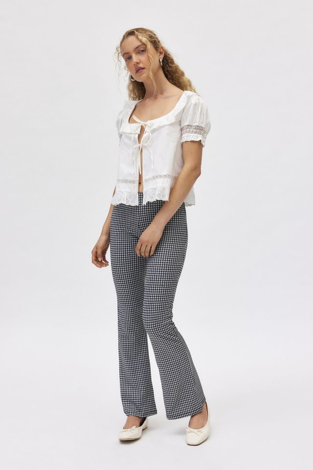 Silence + Noise Bella Jacquard Print Pant #2