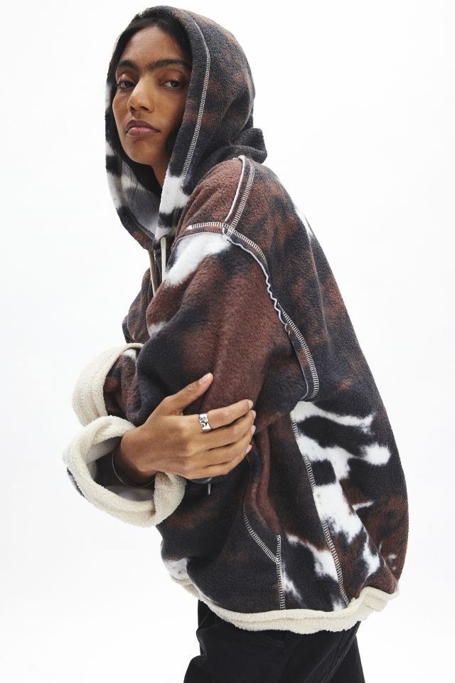 BDG Keaton Oversized Fleece Lined Hoodie Sweatshirt #2