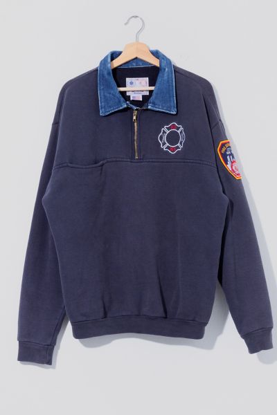 Vintage 1990s FDNY Heavy Duty Sweatshirt