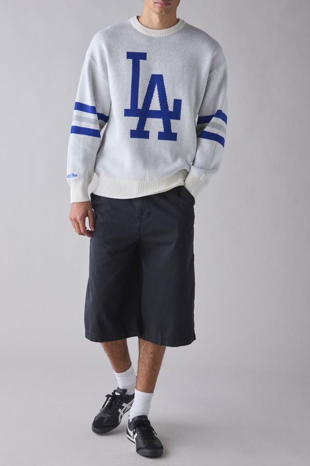 Chandail Ras du Cou Rétro MLB Los Angeles Dodgers Mitchell & Ness #2