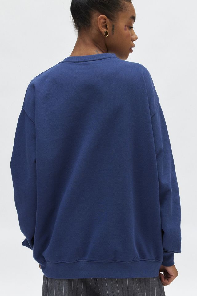 Rhode Island Embroidered Graphic Crew Neck Sweatshirt #3