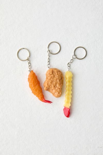 BFF Fried Food Keychain Set