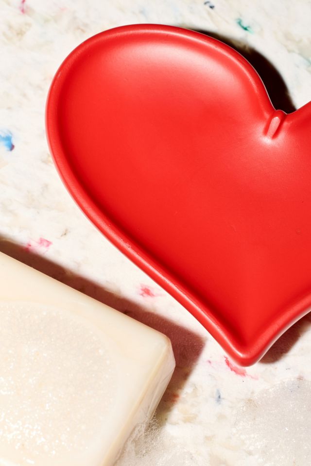 Heart Shape Resin Soap Dish #1