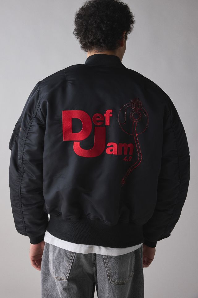 Alpha Industries Def Jam 40th Anniversary MA-1 Bomber Jacket