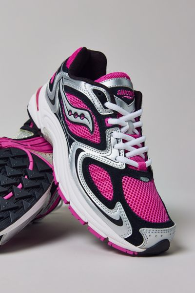 Saucony Women's Grid Jazz 9 Sneaker In Pink/silver, Women's At Urban Outfitters In Multi