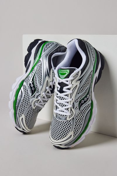 Saucony Progrid Omni 9 In Silver/green