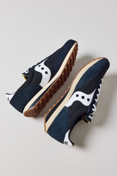 Saucony Men's 80 Running Sneaker In Black/white, Men's At Urban Outfitters In Black/white