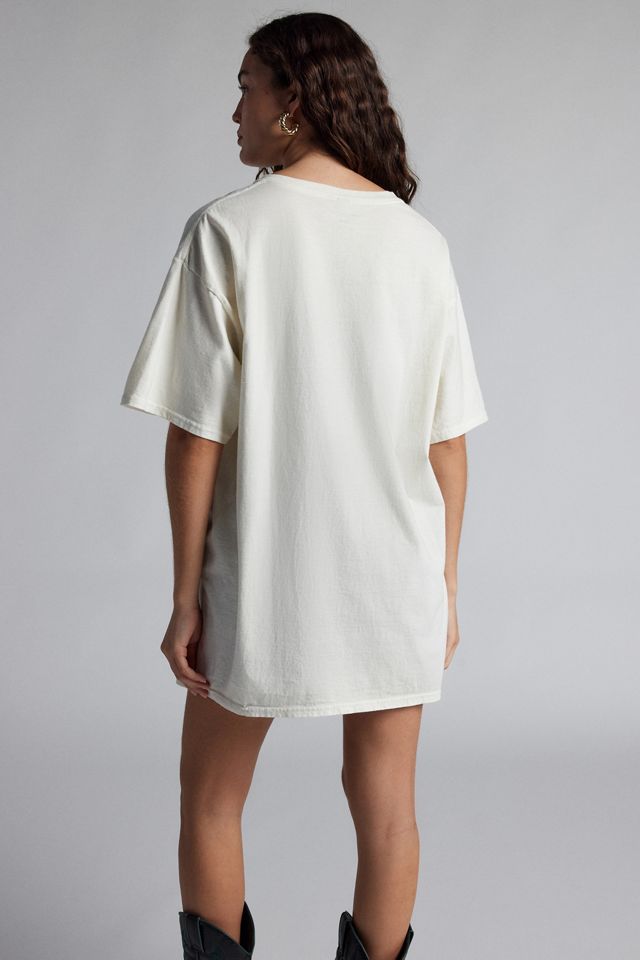 t shirt dress and boots Original Superior T Shirt Dress - Orange