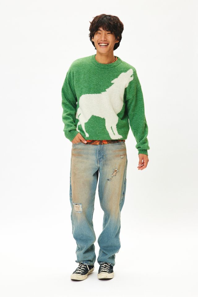 BDG Saddler Graphic Crew Neck Sweater #2