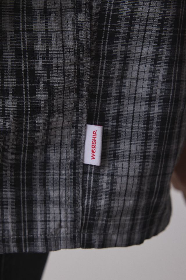 WORSHIP SUPPLIES Get A Grip Short Sleeve Button-Down Shirt #4