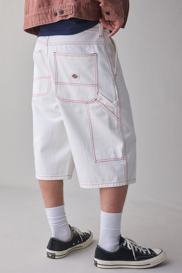 Dickies Loose Fit Denim Painter Short | Urban Outfitters