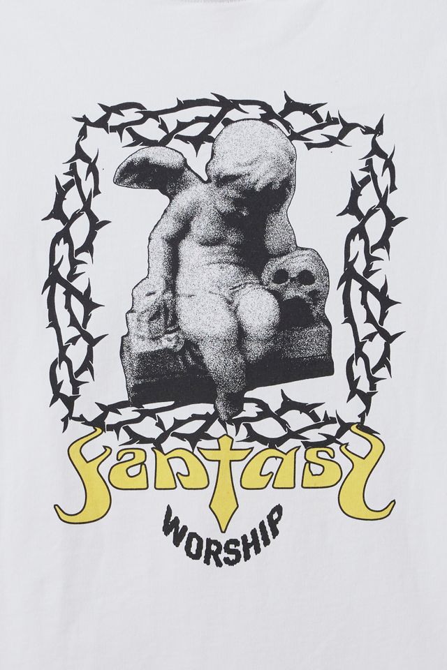 WORSHIP SUPPLIES Fantasy Graphic Oversized Tee #2