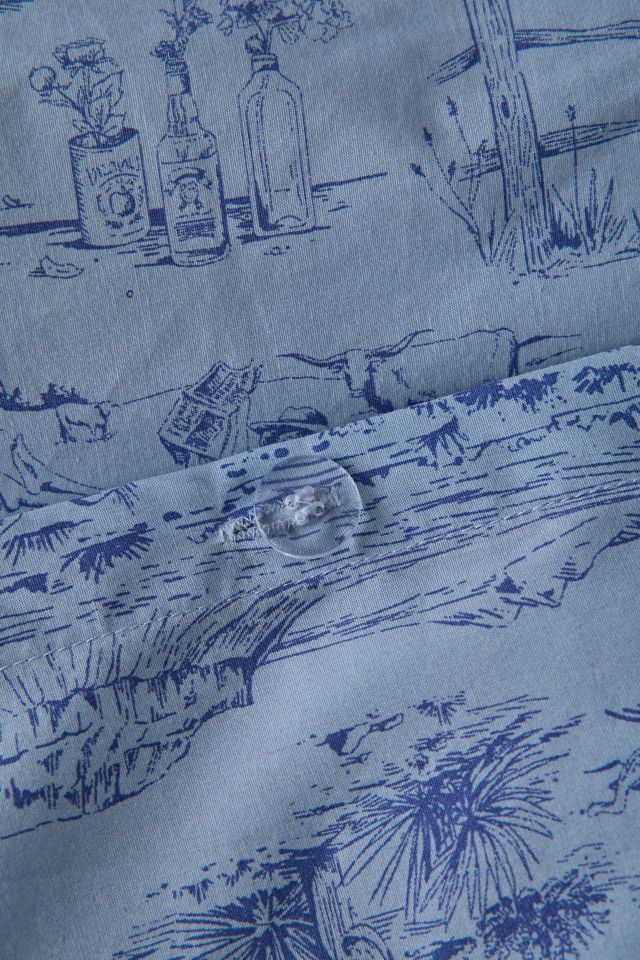Western Toile Duvet Cover Set #5