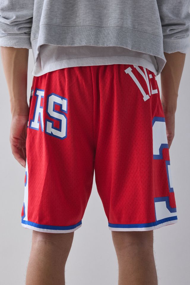 Mitchell & Ness NBA Philadelphia 76ers Allen Iverson Maxxed Basketball Short #1