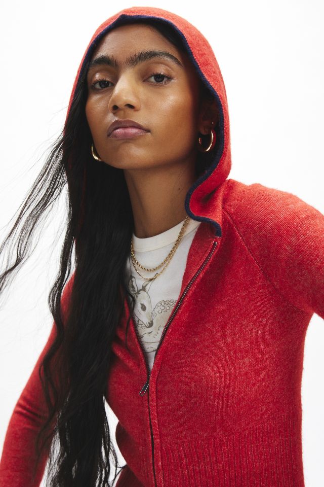 BDG Monet Knit Full-Zip Hoodie Sweater #2