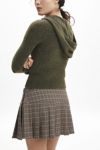 BDG Monet Knit Full-Zip Hoodie Sweater