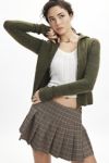 BDG Monet Knit Full-Zip Hoodie Sweater