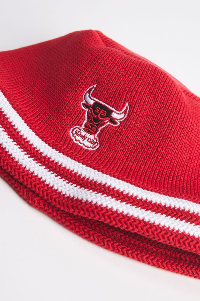 Chapeau seau en tricot NBA Knucket Chicago Bulls Mitchell & Ness #1