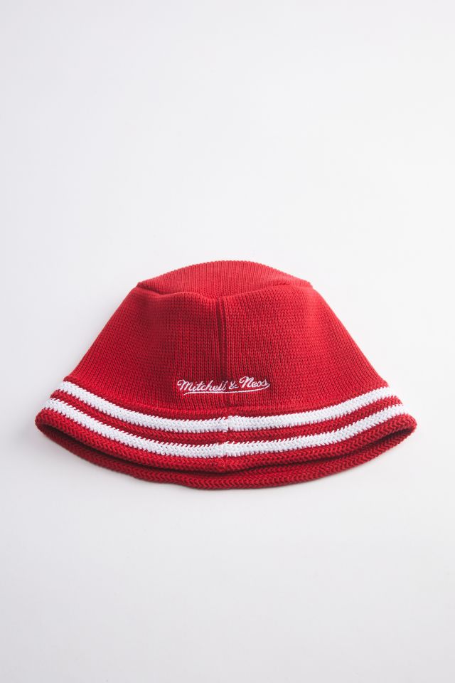 Chapeau seau en tricot NBA Knucket Chicago Bulls Mitchell & Ness #2