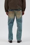 BDG Destructed Straight Fit Utility Jean