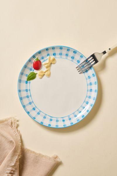 Urban Outfitters Lana Patterned Dinner Plate In Pasta Dinner At