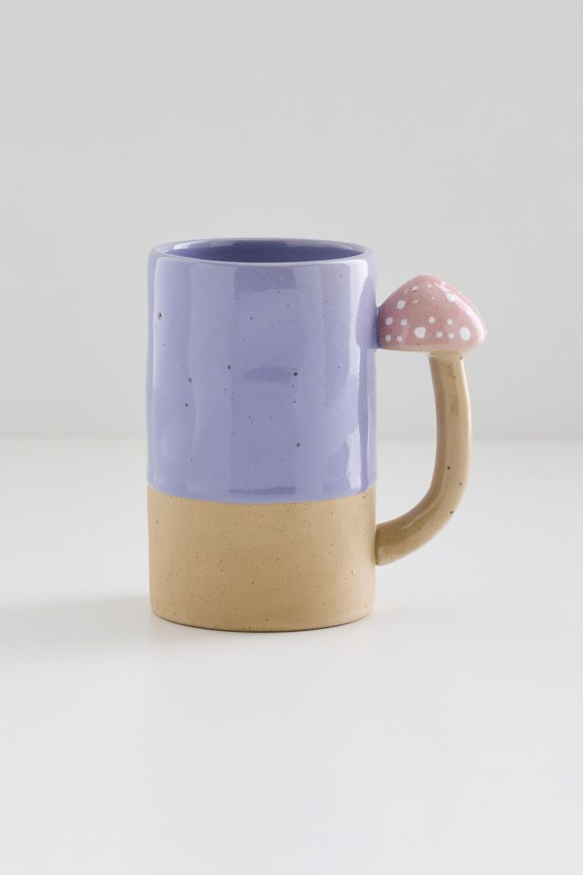 Shroomie Mushroom Handle Ceramic Mug #2
