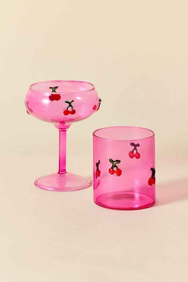 Cherry Icon Coupe Glass #3