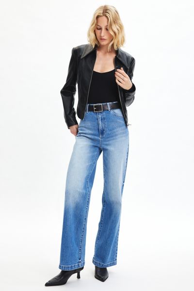 Abrand Jeans Vesta 94 Wide Leg Jean In Vesta, Women's At Urban Outfitters In Tinted Denim
