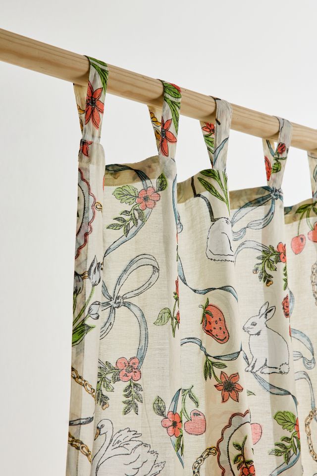 Mariya Icon Patterned Window Panel #3