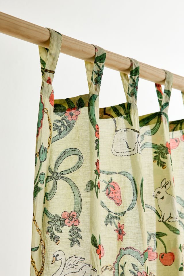 Mariya Icon Patterned Window Panel