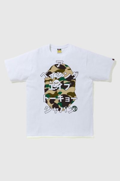 BAPE 1st Camo Letters Tee | Urban Outfitters