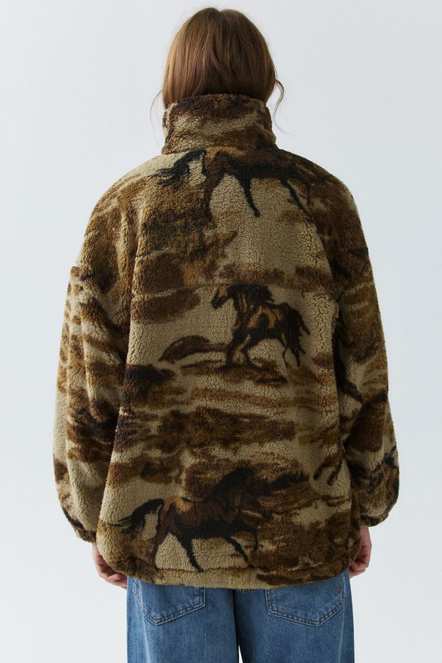 Veste à glissière en molleton imprimé Mae BDG #3