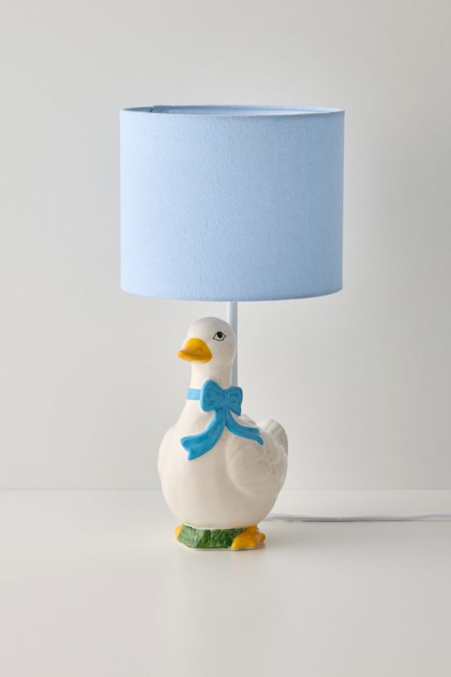 Lampe de Table en Forme d'Oie en Céramique #2