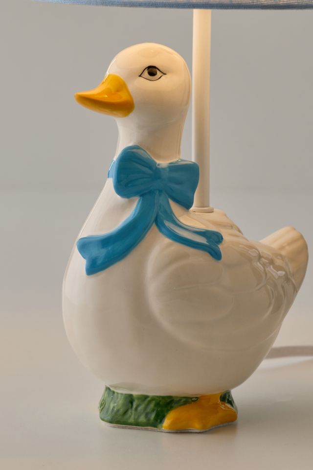 Lampe de Table en Forme d'Oie en Céramique #4