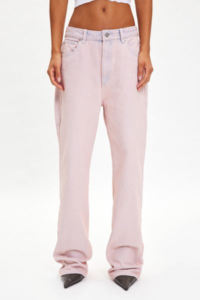 Abrand Carrie Dirty Wash Wide Leg Jean