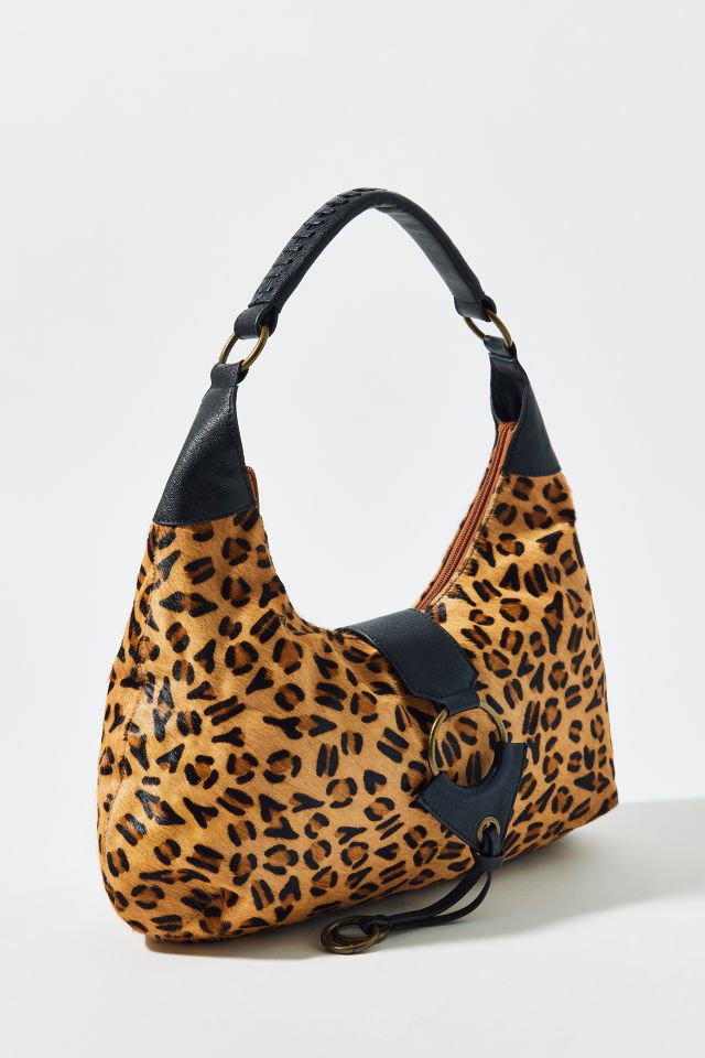 Silence + Noise Cheetah Print Hobo Bag #2