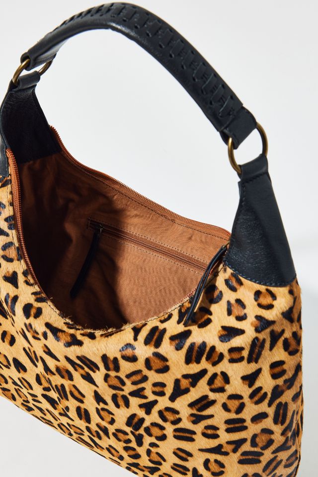 Silence + Noise Cheetah Print Hobo Bag #3