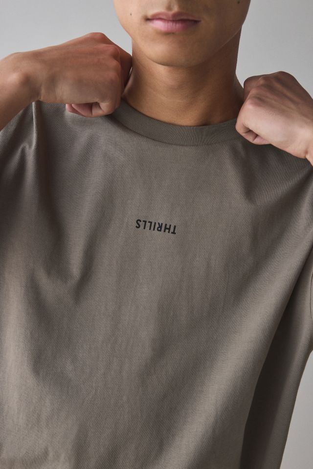 THRILLS Minimal Thrills Logo Graphic Oversized Tee #3
