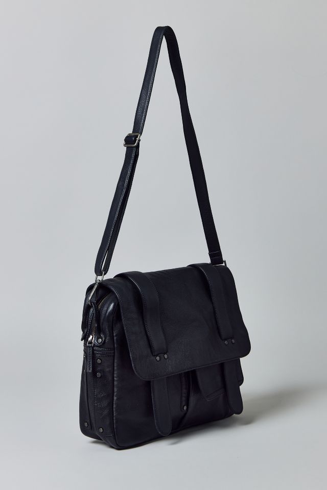 Sac Messager en Cuir Classique #1