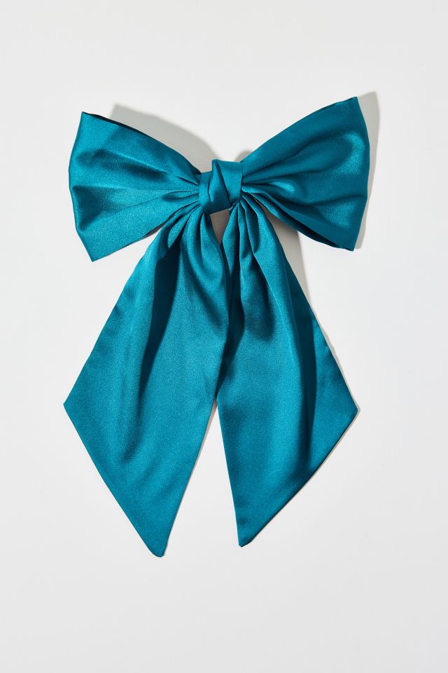 Matte Satin Hair Bow Clip #1
