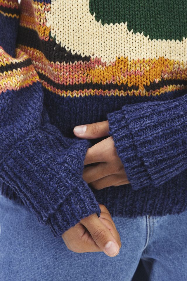 BDG Hunting Printed Knit Oversized Sweater #2
